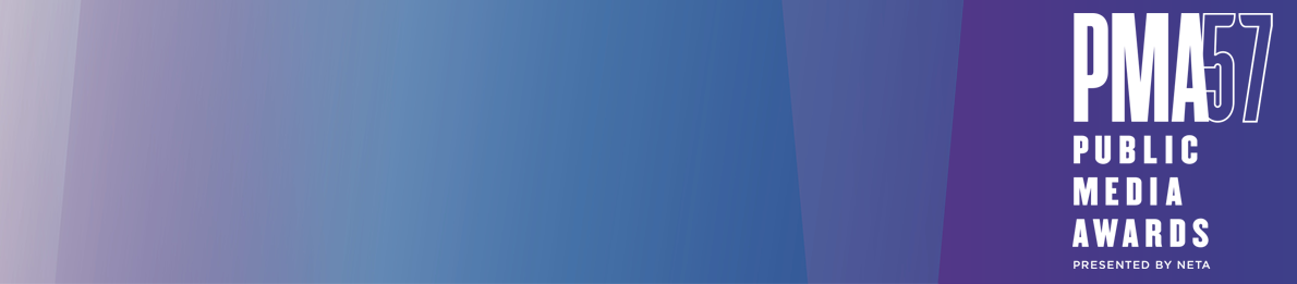 PMA57. Public Media Awards presented by NETA.