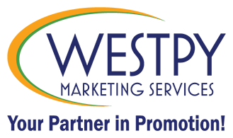 Westpy Marketing Services logo. Your partner in promotion!